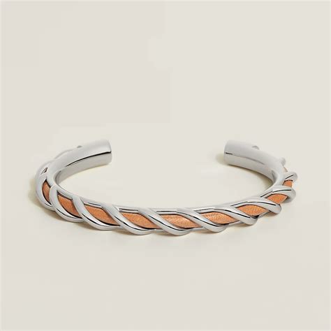 bracelet torsade hermes|hermes jonc torsades bracelet.